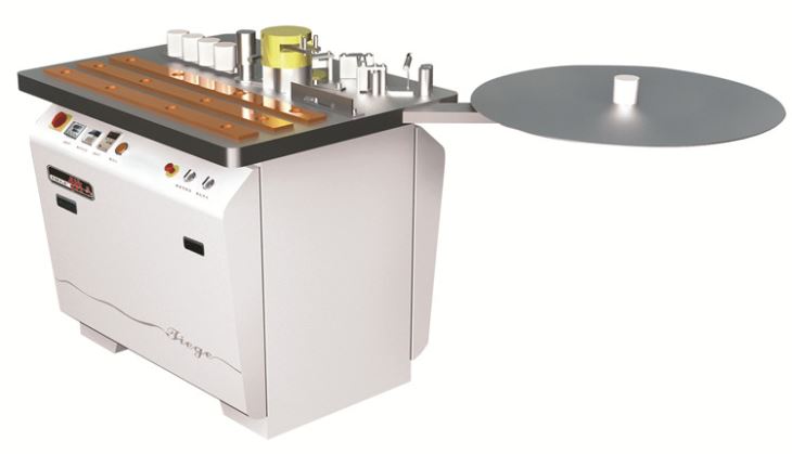 Máquina de aplicación de bandas de borde manual EVA: compacta y eficiente
